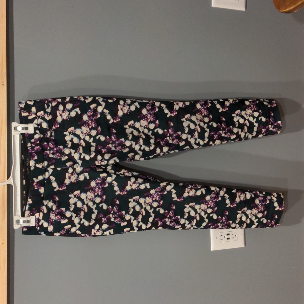 Banana Republic Women's Pattern Dress Pant Size 2 Petite